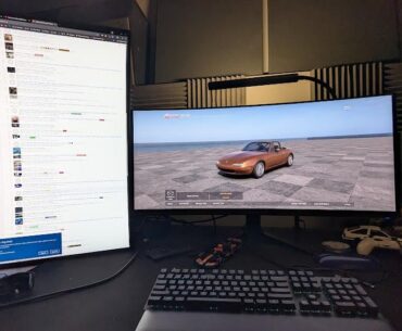 Upgraded to OLED widescreen from bigger 32" 16:9. Not loving the 2nd monitor setup and looking for suggestions.
