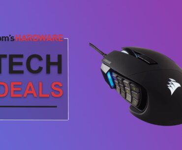 Corsair Scimitar RGB Elite gaming mouse deal