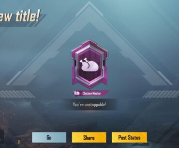 Finally completed the chicken expert achievement