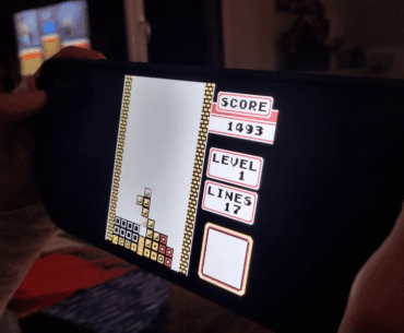 POV: You own a €650 handheld console to play a 40 year old game on it.
