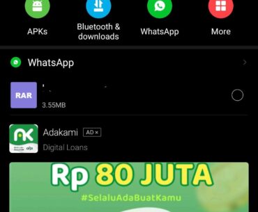 My Xiaomi phone's file manager has microloan ads when opened
