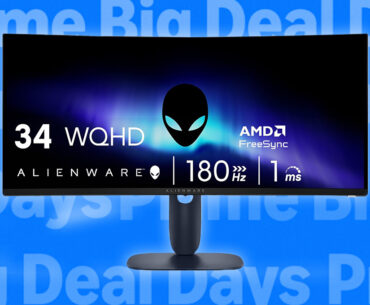 Mid-range Alienware 34-inch, 180Hz gaming monitor crashes to lowest price ever for Prime Big Deal Days