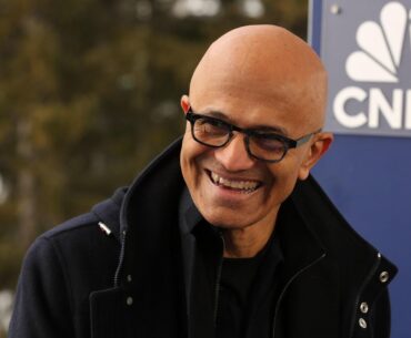 Microsoft CEO Satya Nadella’s annual pay jumps to $96.5 million