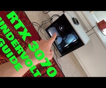 Undervolting msi x trio 3070?