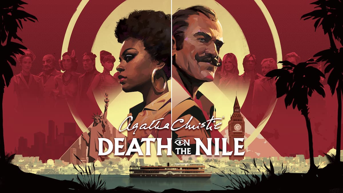 DEATH ON THE NILE KEY ART