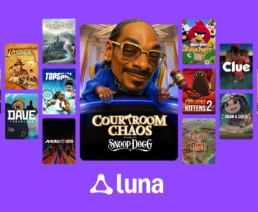 Amazon Luna promotional imagery.