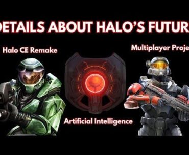 New Report: Halo Studios Has Generative AI "Woven into Every Aspect" of Its Future Game Development, From Core Workflows to World Building and Enemy AI