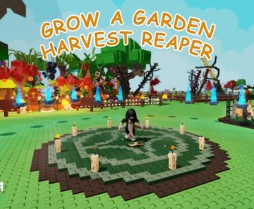 Grow a Garden Harvest Reaper Guide How to Summon Severed Spine