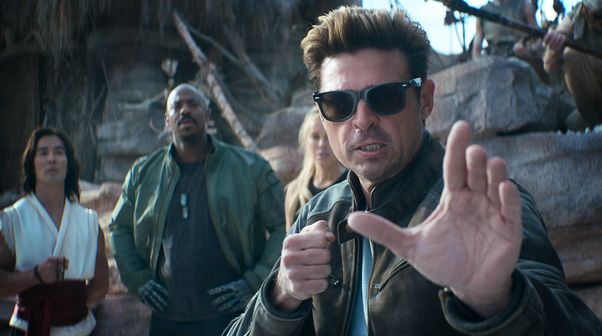 Mortal Kombat II Levels Franchise Up into New Realms Where No One Is Safe Karl Urban as Johnny Cage in Mortal Kombat II