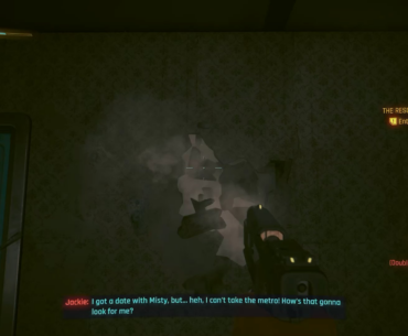 Shout out to the only destructible wall in Night City