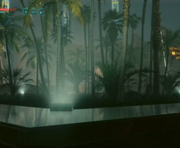Found an easter egg to the “Predator” on the parking garage roof during The Killing Moon