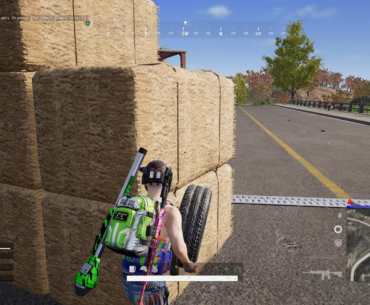Baited the peek with my tire