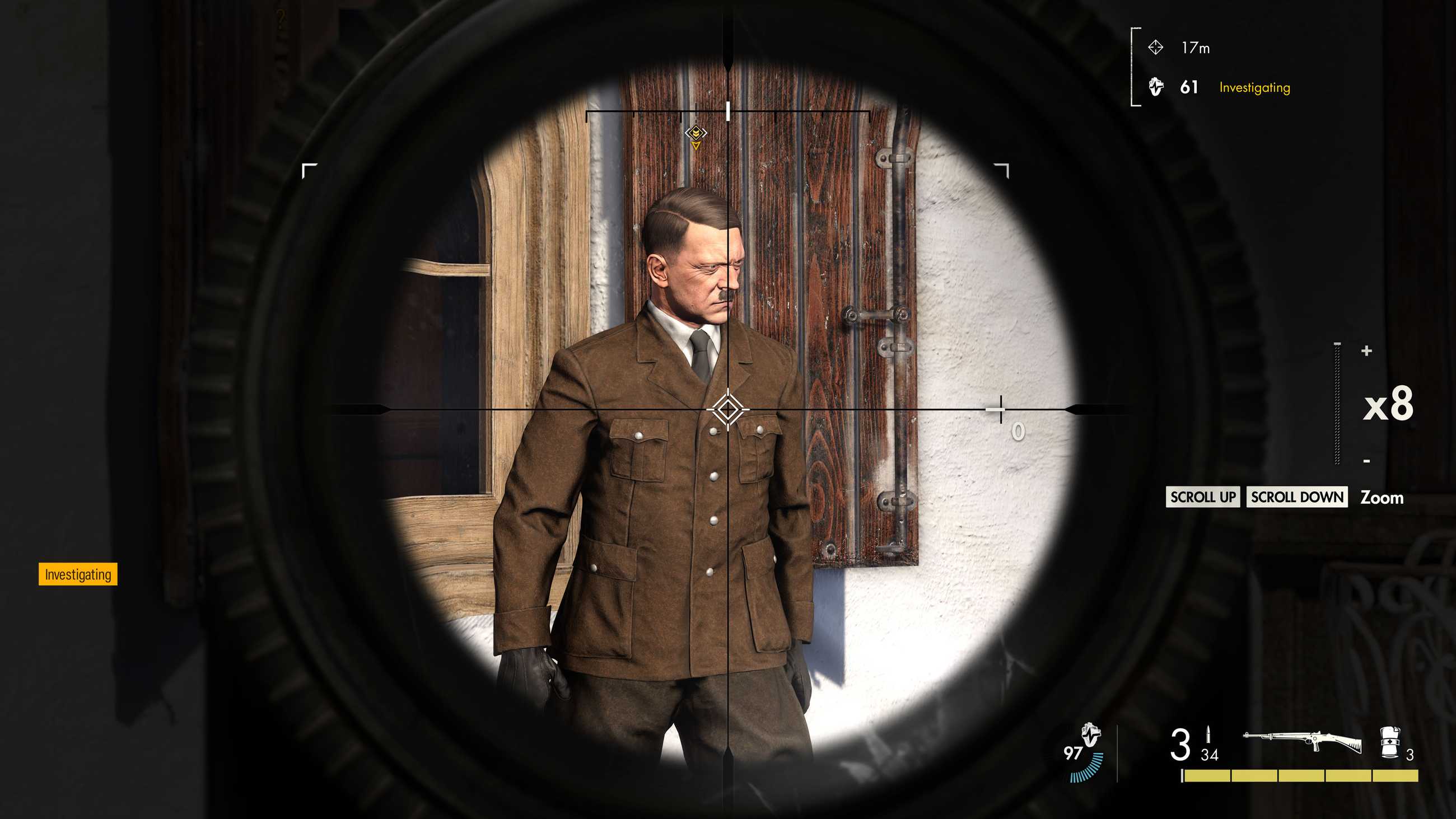 Hitler — yeah, that guy — in the crosshairs of Sniper Elite 5