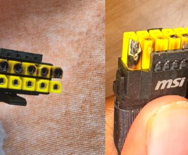 MSI yellow-tipped 12V-2x6 power adapter for RTX 5090 GPUs burns again, this time twice for one user