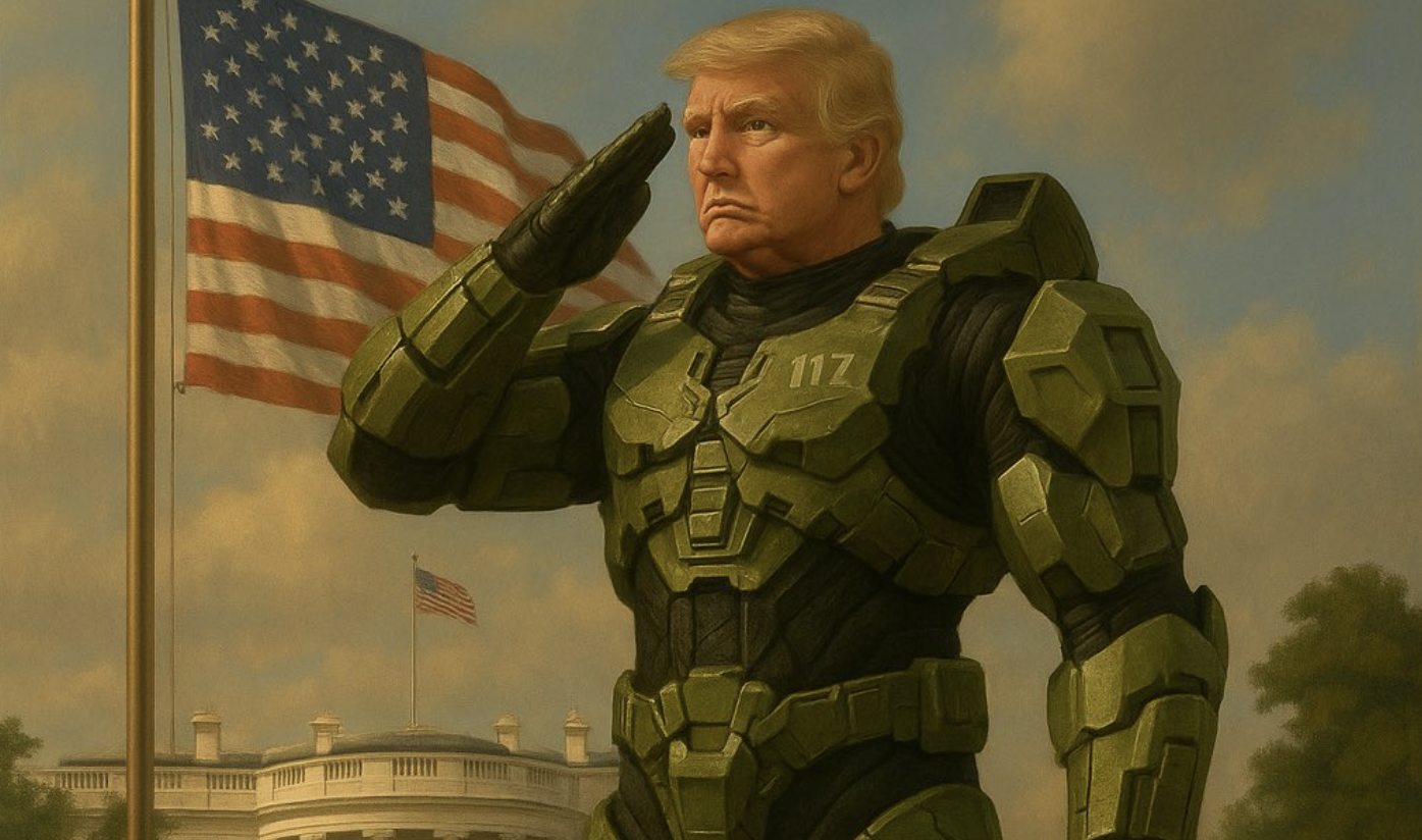 The Trump Halo Memes Aren’t Supposed To Make Sense The Trump Halo Memes Aren't Supposed To Make Sense