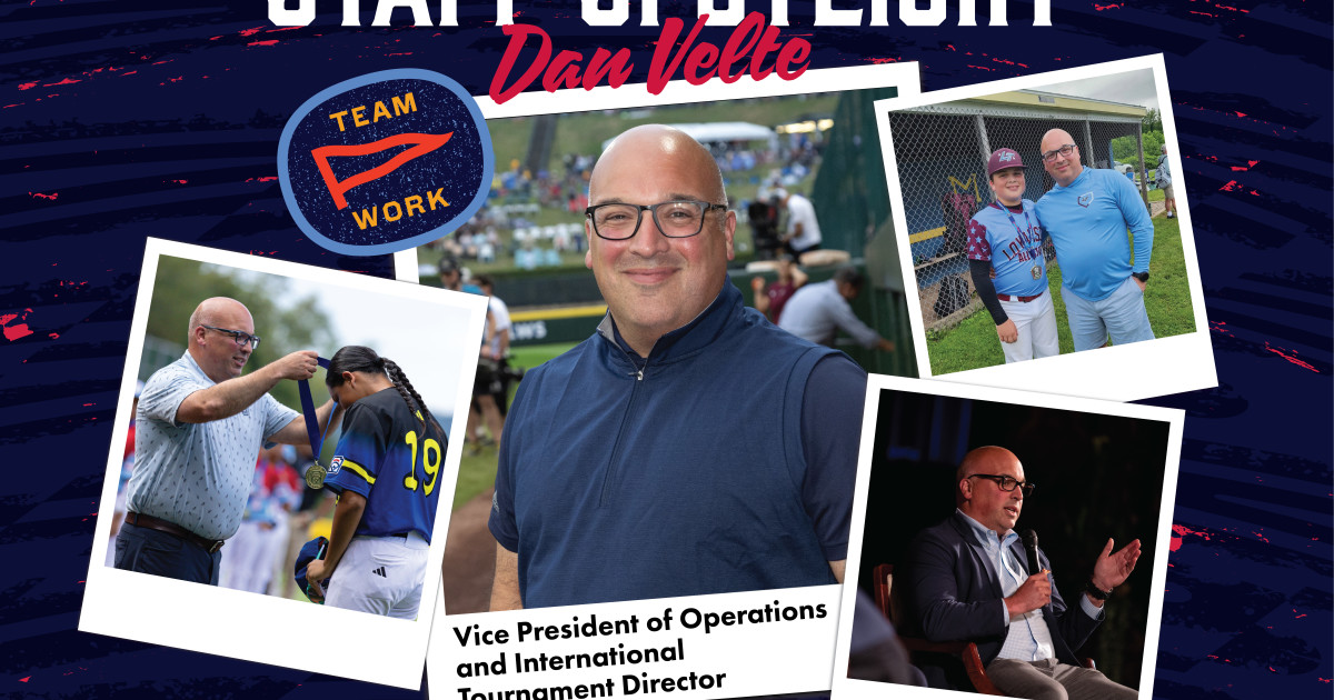 Staff Spotlight: Dan Velte – Little League Staff Spotlight: Dan Velte - Little League