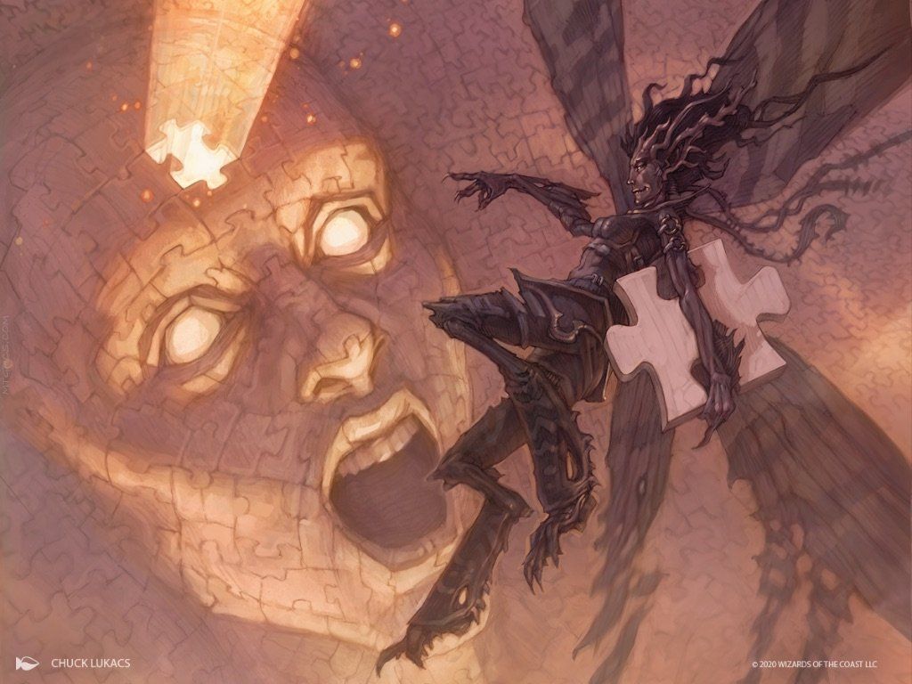 Thoughtseize - Illustration by Chuck Lukacs