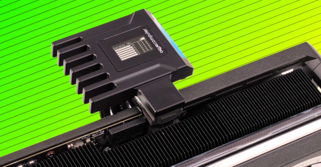 Aqua Computer presents AMPINEL, monitoring and power balancing device for 12V-2×6 connectors
