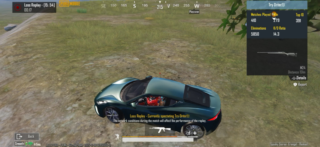 Was the sniper shot legit? I don’t think it was connected properly.