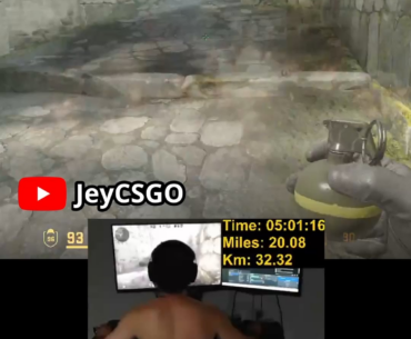 I Walked A Marathon While Playing CS2 Premier 25,000+