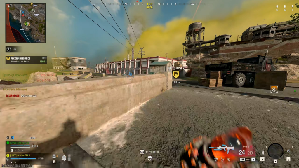Having fun with the axe