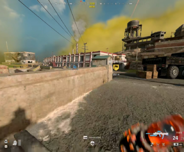 Having fun with the axe