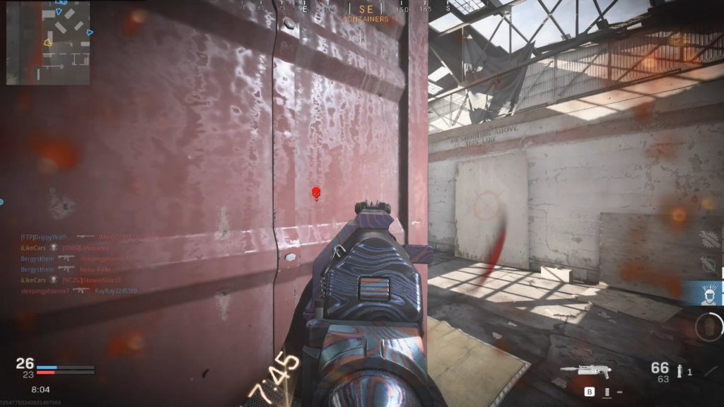 Throwing knife final kill