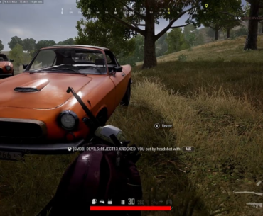Ambushed on both sides while trying to swap cars, but managed to self rez while they worked on each other lol