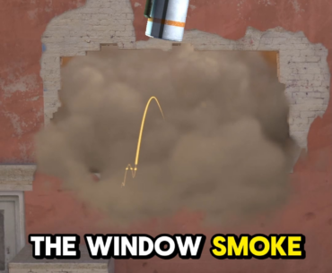 CS2 Mirage Window Smoke Lineup 2025