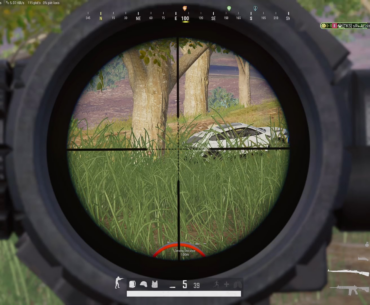 Not always safe hiding behind a car