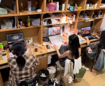 POV: Your roommates are gamer girls.