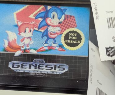 "Hello, Sega?" Not-for-resale Sonic for sale