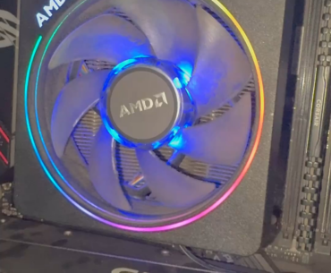 CPU cooler stuttering.