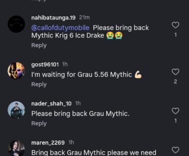 Other game audience: we want this update we want this new feature.. Meanwhile CODM audience: