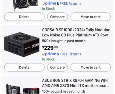 Building razer itx mini, need options on these items