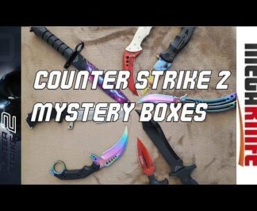 Reviewing MegaKnife Mystery Boxes and opening CS2 knives IRL
