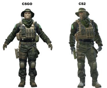 The Brazilian Primeiro Tenente agent's pants texture is wrong in CS2. In CSGO, the pants pattern matched the rest of the uniform, but now in CS2, it's using an incorrect texture with the wrong pattern.