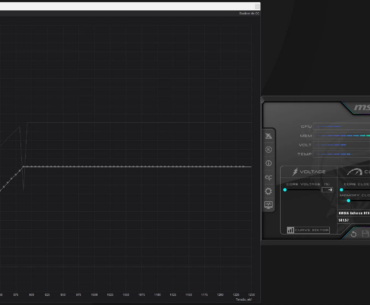 Bug in the Voltage Curve Editor (MSI Afterburner)
