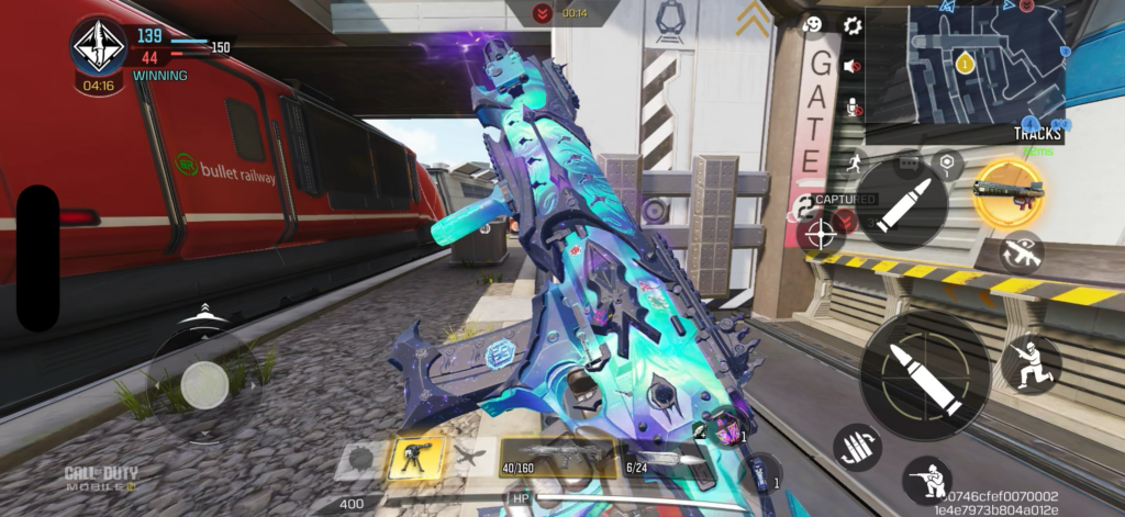 The m4 black and gold royal with dream aurora camo is just another gun altogether!!!!😻😻