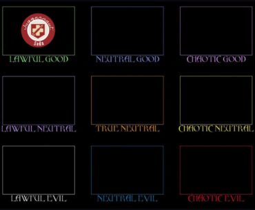 Juggernog won Lawful Good next Neutral Good!