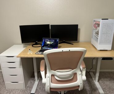 desk layout suggestions before i commit?