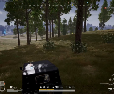 Accidentally killed someone 371 m away with SMG