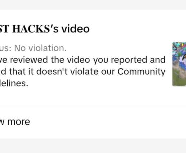 Tiktok channel promoting