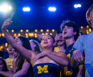 How Michigan Stadium keeps the lights on during night games