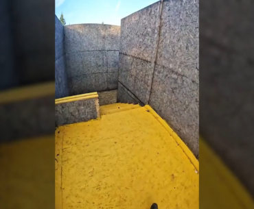 Dust2 in a real life paintball arena