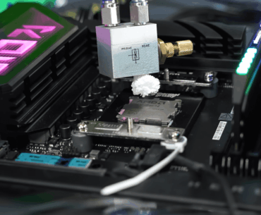 Der8auer rigs up exotic spray cooling for Ryzen 7 9800X3D, but don't get excited just yet — supercomputer cooling method underperforms due to partial IHS coverage