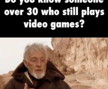 A 30+ gamer!
