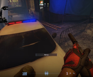 ohnePixel got jump scared on the new map Transit