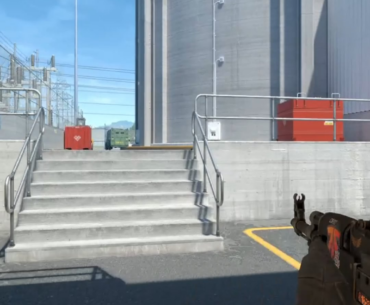 1vs4 nuke #cs #cs2 #ne7er0cs #nuke