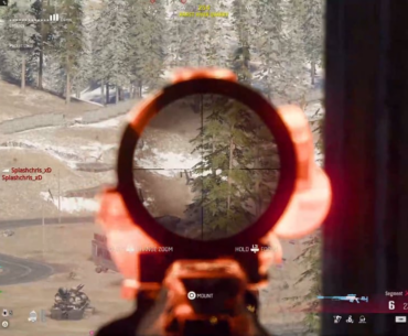 First time I shot someone out a chopper